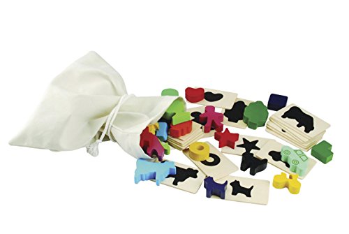 Learning & Development Toys: "Feel and Find" Shape Recognition and Matching Game