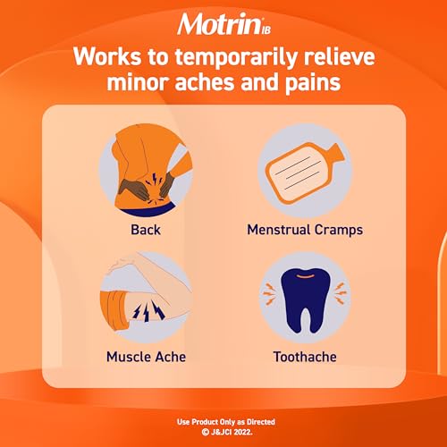 Motrin 300450481627 Ib, Ibuprofen 200Mg Tablets, Pain Reliever & Fever Reducer thumb #2