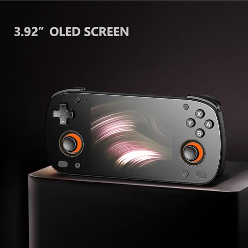 retroid pocket mini v2 handheld 392-inch oled screen 1240x1080 60fps portable android gaming handheld with wifi 6bt51 snapdragon 865 processor android 13 6128gb retro gaming handheld