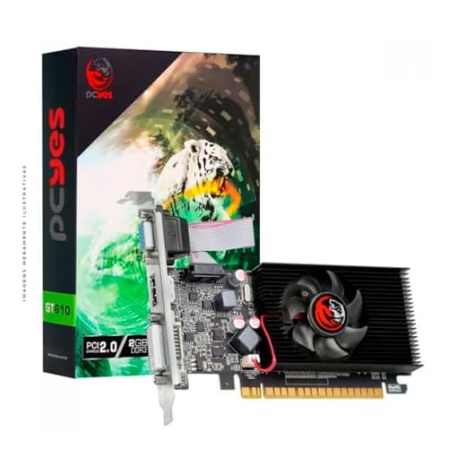 GPU NVIDIA GEFORCE GT 610 2GB DDR3 64 BIT LOW PROFILE – PVG6102GBR364LP – PCYES