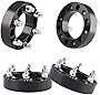 Rying 6x5.5 Wheel spacers for 1999-2022 Silverado 1500 Sierra 1500 Yukon, 1.5inch 6x139.7mm Wheel spacers 108mm Hub Bore with 14x1.5 Thread Pitch for Tahoe Avalanche Express Suburban K1500 C2500.