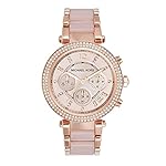 Michael Kors Parker Chronograph Rose Gold-Tone Stainless Steel Women's Watch (Model: MK5896)