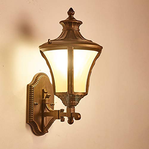 Applique étanche E27 pour sécuriser une porte d'entrée sombre - 8
