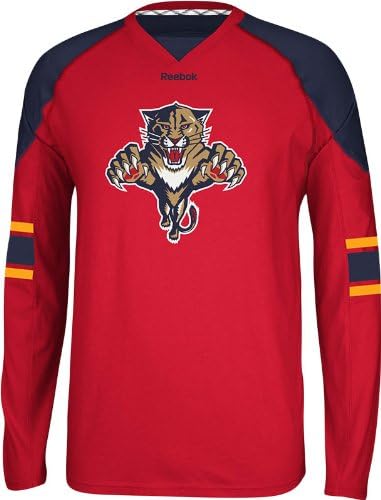 NHL Carolina Panthers Men's Edge Long Sleeve Jersey Tee