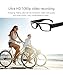 Limiete 1080P HD Spy Glasses Camera – 32GB Built-in Memory/Lightweight Frame / 90 Min Recording/One-Touch Operation/USB Plug & Play, No Wi-Fi Needed, Portable Video Recorder