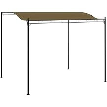 vidaXL Sunshade Awning 9.8x7.9Taupe 0.6 oz/ft2