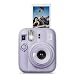 FUJIFILM instax mini 13™ Sofortbildkamera für Erwachsene | Kamera mit Sofortdruck für farbige Erinnerungen zum Anfassen – Selfiespiegel, Nahaufnahmemodus & automatische Belichtung | Dreamy Purple