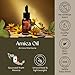 Gya Labs Arnica Oil - 1 Fl Oz - Carrier Oil for Hair, Skin, Face, Scalp & Body Massage