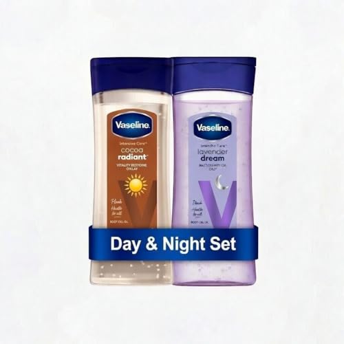 Aceite de gel corporal Vaseline Intensive Care para eliminar la piel seca y opaca