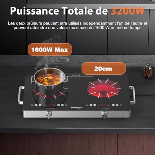 Four encastrable avec prise résolvant les problèmes de branchement