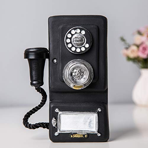 Vintage Antikes Telefon Dekoration - 14cm Retro Festnetztelefon Für Zuhause