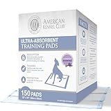 American Kennel Club Lavender Scented Training Pads in Box (150 Pack)
