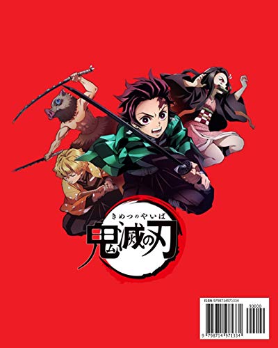 Demon Slayer Coloring Book: 鬼滅の刃 Kimetsu No Yaiba - Anime/Manga Coloring Book with High Quality Illu