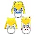 ZOEAST(TM) 3 Pack Phone Ring Grip Sailor Star SailorMoon Universal 360° Adjustable Holder Car Desk Hook Stand Stent Mount Kickstand Compatible with iPhone X Plus Samsung iPad Tablet (3pcs Sailor Moon)