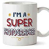  MUGFFINS Tazas para FOTÓGRAFA - En Inglés - - 11 oz / 330 ml - Regalo original y divertido