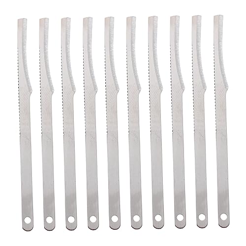 Beavorty Raspador De Pies y Archivo De Piel Muerta 10 Piezas Acero Inoxidable Herramienta Multifuncional Pedicura Cuidado De Pies Portátil Para Uso Doméstico y Profesional