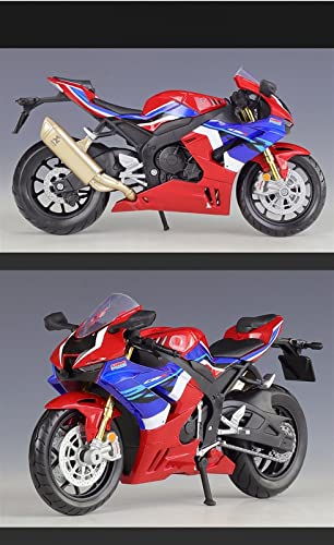 Modelo de motocicleta Honda CBR 1000RR-R 1:12, réplica de metal fundido de carreras 7