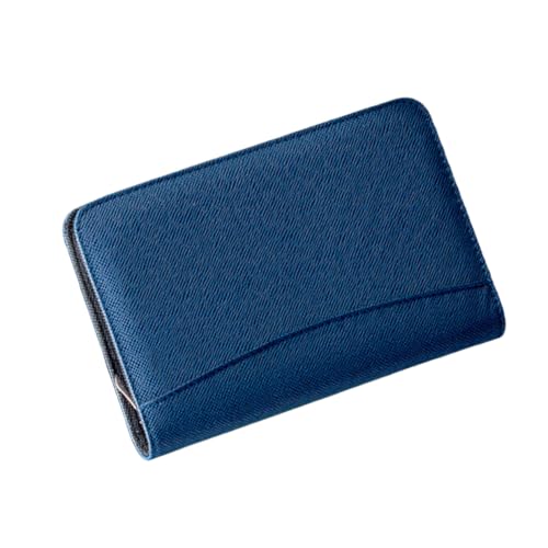 Libreta A6 con cremallera y cubierta de cuero sintético 7