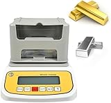 Probador de pureza de oro, medidor de densidad de metales preciosos, detector de pureza de joyería para evaluar el contenido de oro y platino en joyerías y laboratorios