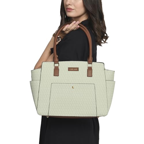 Image of Lavie Luxe Luxe Mono Kelly Tote Bag