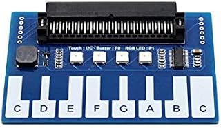 Mini Piano Module for BBC Micro:bit, Touch Keys to Play Music - Directly Pluggable, with RGB LED Buzzer to Play Music