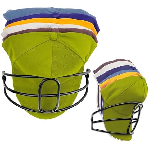 AQAREA Hat Rack Wall Mount: Cap Hat Holder Wall Mount - Hat Organizer for Baseball Caps Wall Mount - Hat Storage 2 Pack.… Cover
