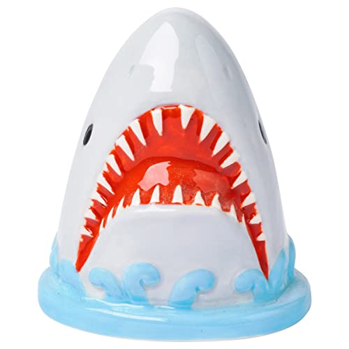 Silver Buffalo Jaws Shark Breach and Orca 2pc Ceramic Salt and Pepper Shaker by Silver Buffalo - Image 5