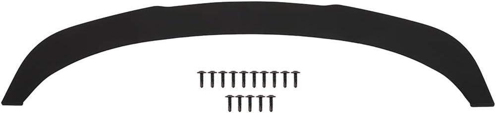 SCITOO 1PC Front Bumper Lip Compatible Universal Front Lip Spoiler Matte Black (PU) Plastic Air Dam