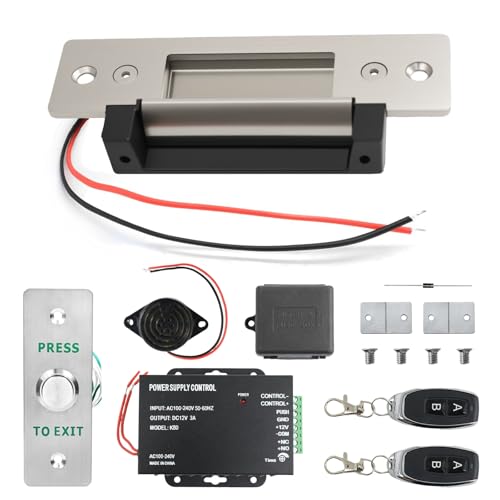 2026 Upgraded Access Control Electric Strike Door Lock Kit