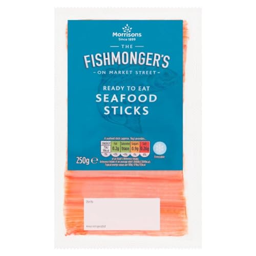 Morrisons Market Street Seafood Sticks 250g Surimi Crab Flavor