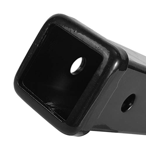 Partol 8" Hitch Extender Trailer Hitch Extension With 2" Receiver Tube Extender 5/8" Pin Hole 6000 Lbs #TOP5