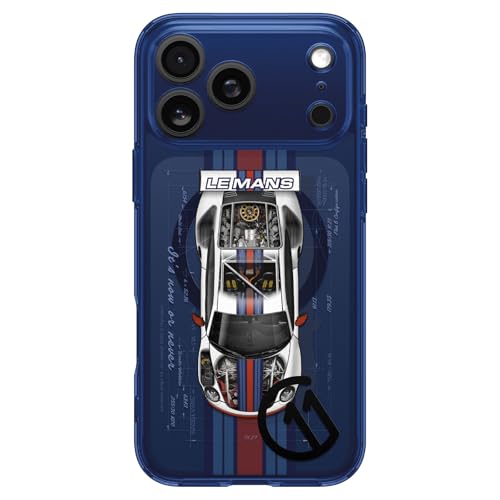 Image of Spigen Ultra Hybrid MagFit Back Cover Case for iPhone 17 Pro [MagSafe Compatible] [3D Spatial Effect with Hexa-Layer Print] - c11 Fearless