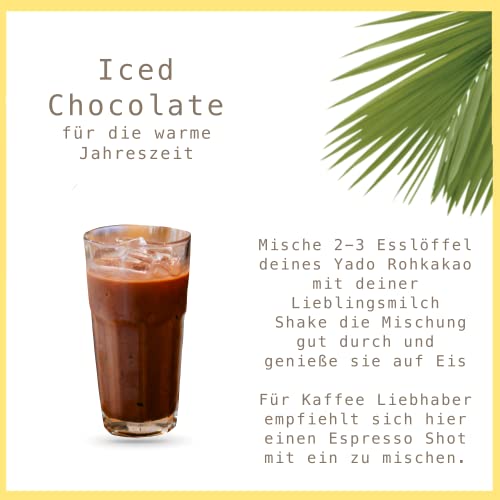 ROHKAKAO | 100% Theobroma Rohkakao aus Peru | Spitzenqualität | Biologisch - Organic | Raw | yado (400 g)