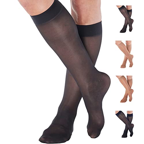 ABSOLUTE SUPPORT Made in USA - Womens Compression Knee Hi ...
