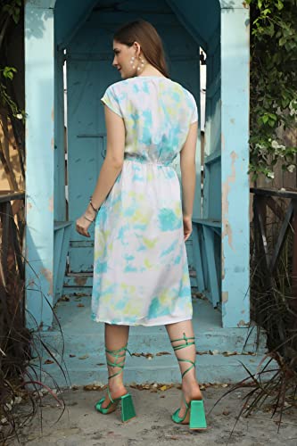 Image of Leriya Fashion Women's Fit and Flare Knee Length Dresses ||Western Dress