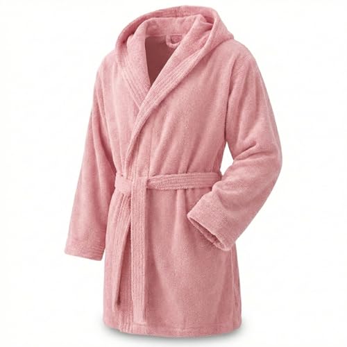Top Towel - Élégant - Peignoir pour Femme et Homme 100% Coton, 500 g/m² - Option Capuche ou Sans Capuche - Doux et Absorbant pour Douche, Spa et Piscine
