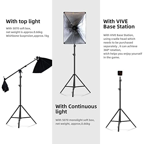 Image of Yongnuo 2.8m Photography Light Stand Tripod, 9.2 feet 280cm 110 inch, with 1 /4 Screw for LED Video Light, Reflectors, Soft Boxes, Lights, Umbrellas, Backgrounds and Portrait