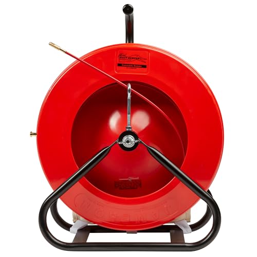 Jameson 15-316-250 Mini Duct Hunter Traceable Rodder with 250 Feet of 3/16-Inch Rod