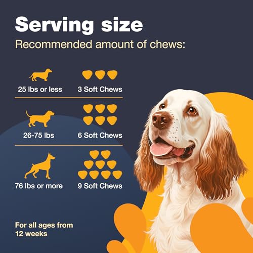 Dog Allergy Relief Chews - Allergy Relief for Dogs Itching- Anti Itch for Dogs - Itchy Skin & Seasonal Allergies Relief - Hot Spot Treats with Probiotics, Apple Cider Vinegar - Dog Itch Relief