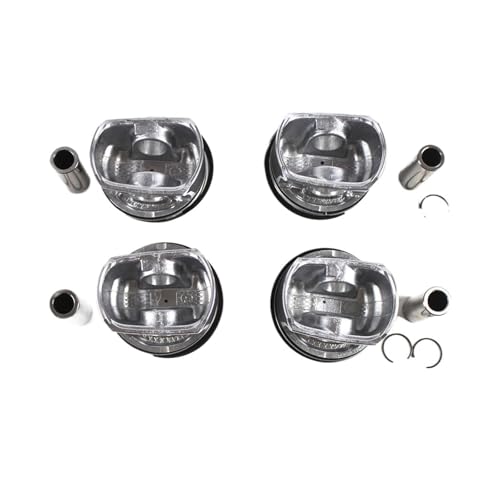 4個 77mm シリンダーボア ピストン&リングセット 11257566019 MINI Cooper N14 R55 R56 R57 R58 R59 R60 R61 Countryman 2006-16 Turboに適合