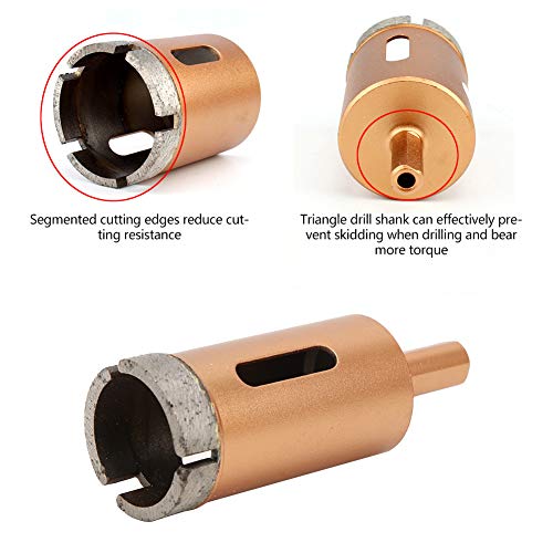 Broca perforadora de núcleo para mármol y cerámica 25-38mm miniatura 5