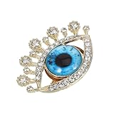 Détails étincelants : les apportent une touche de brillance et rehaussent de votre tenue. broche œil rétro, broche pour tailleur