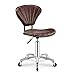 SXRDZ Chaises et tabourets, La Chaise De Poulie De Coiffeur De Banc De Travail De Tabouret De Beauté; Tournent Le Levage Rond (Couleur : Coke Brown, Taille : 45-60cm)
