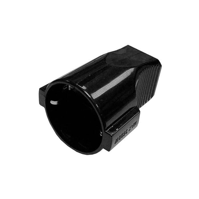 Mobile Socket 10/16A with Black Stand Ideal for Organizing Equipment and Easy Access in Workspaces