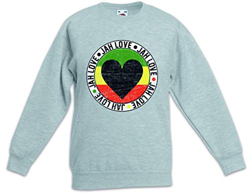 Sweat-Shirt Jah Love Kids Pullover Anti-Froid pour Enfant Fille Garçon