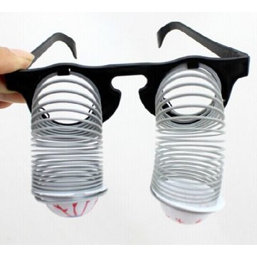 Droopy Eyes Glasses Halloween Costume Party Joke Toys Horrible Funny Toys