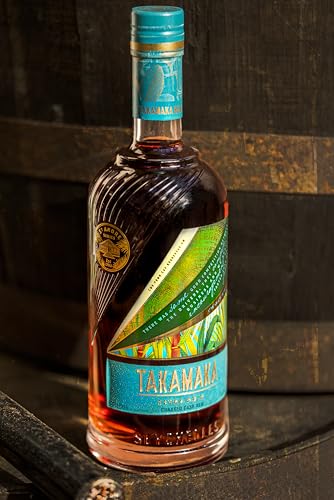 Takamaka Extra Noir Rum Gift Pack with Socks | 43% | 70cl | Dark Rum from the Seychelles | Perfect Neat or in Cocktails Takamaka Extra Noir Rum Gift Pack with Socks | 43% | 70cl | Dark Rum from the Seychelles | Perfect Neat or in Cocktails – Takamaka