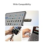 Lexar D40E 64GB Unidad Flash Dual USB Tipo-C, USB-A/C, Gris Titanio, 64GB