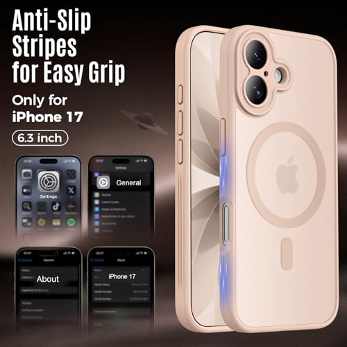 Image of Symcele Designed for iPhone 17 Case, Light Brown