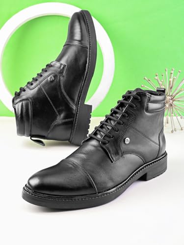 Image of Carlton London Men's Urban Explorer Lace-up Leather Boots